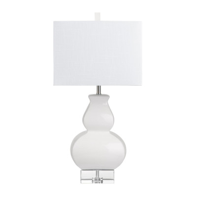 White Serafina Table Lamp